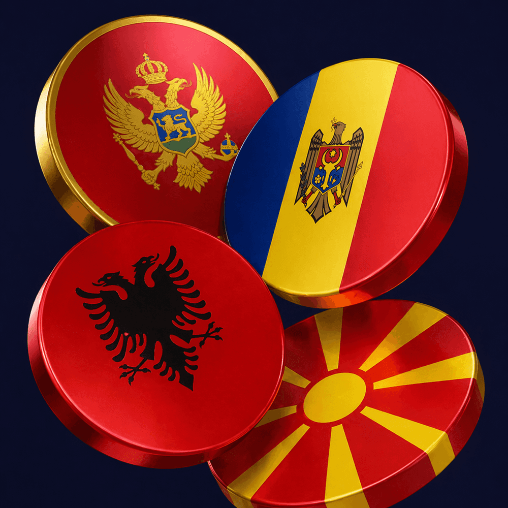 SEPA is now available in Montenegro, North Macedonia, Moldova and Albania