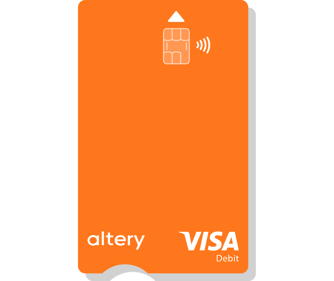 Altery VISA Debit card
